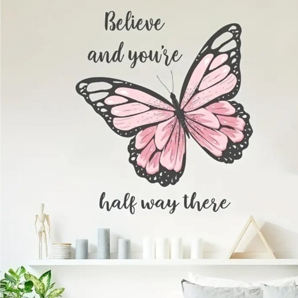 Wall Decal Believe In Yourself NWT